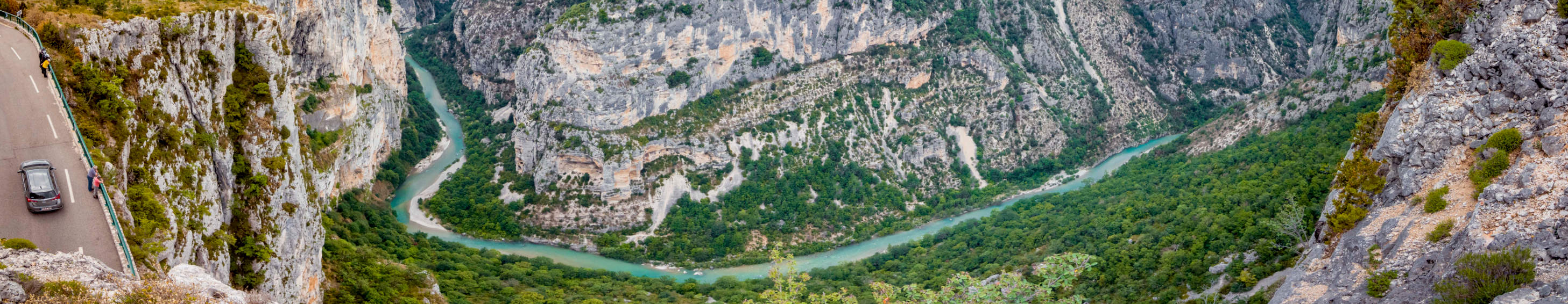 Paysage des gorges du Verdon