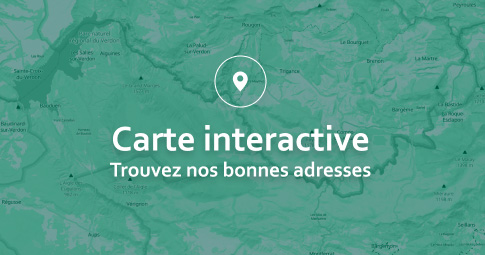 Carte interactive Lacs et gorge du verdon 