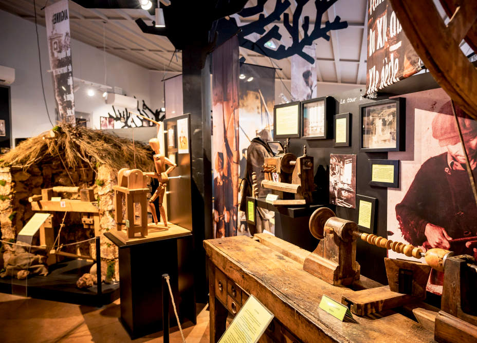 image du musée de tourneur de bois de Aiguines